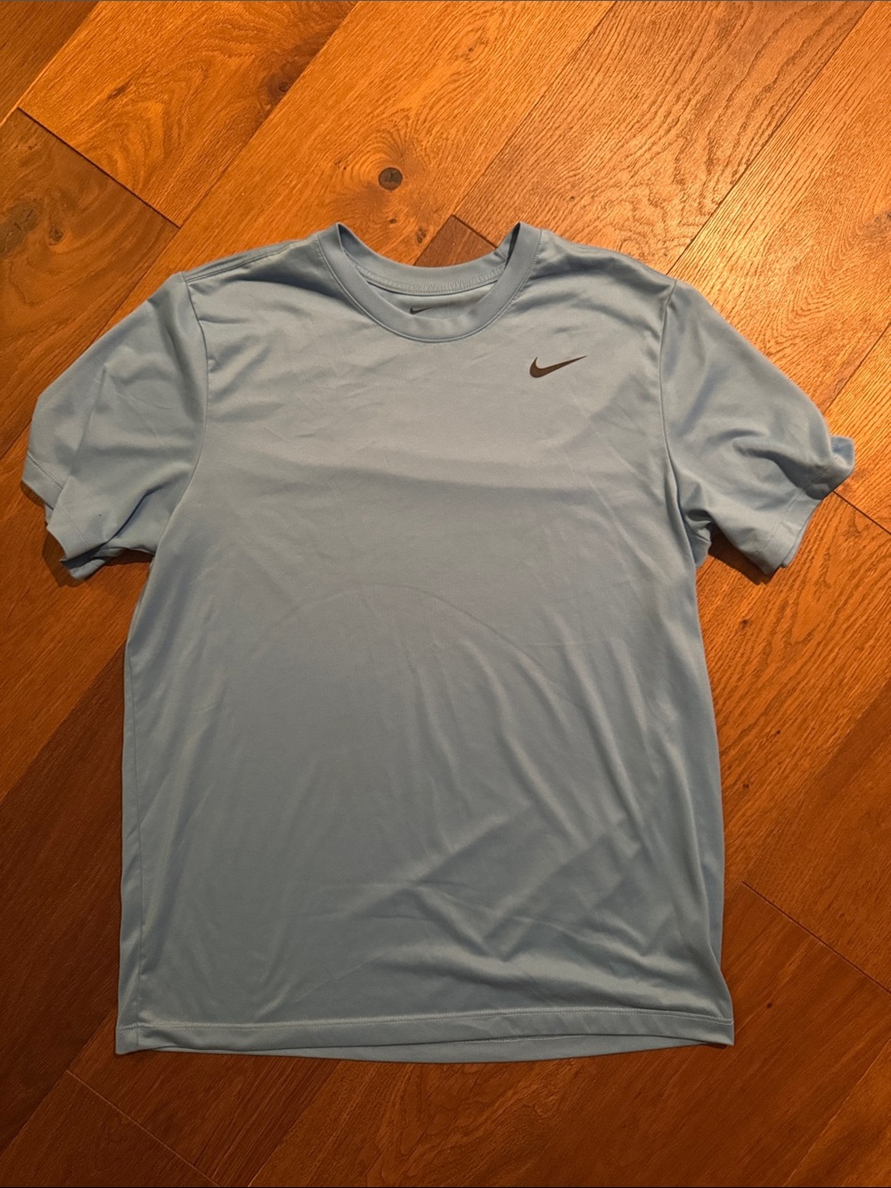 Nike Light Blue Short Sleeve Performance Tee